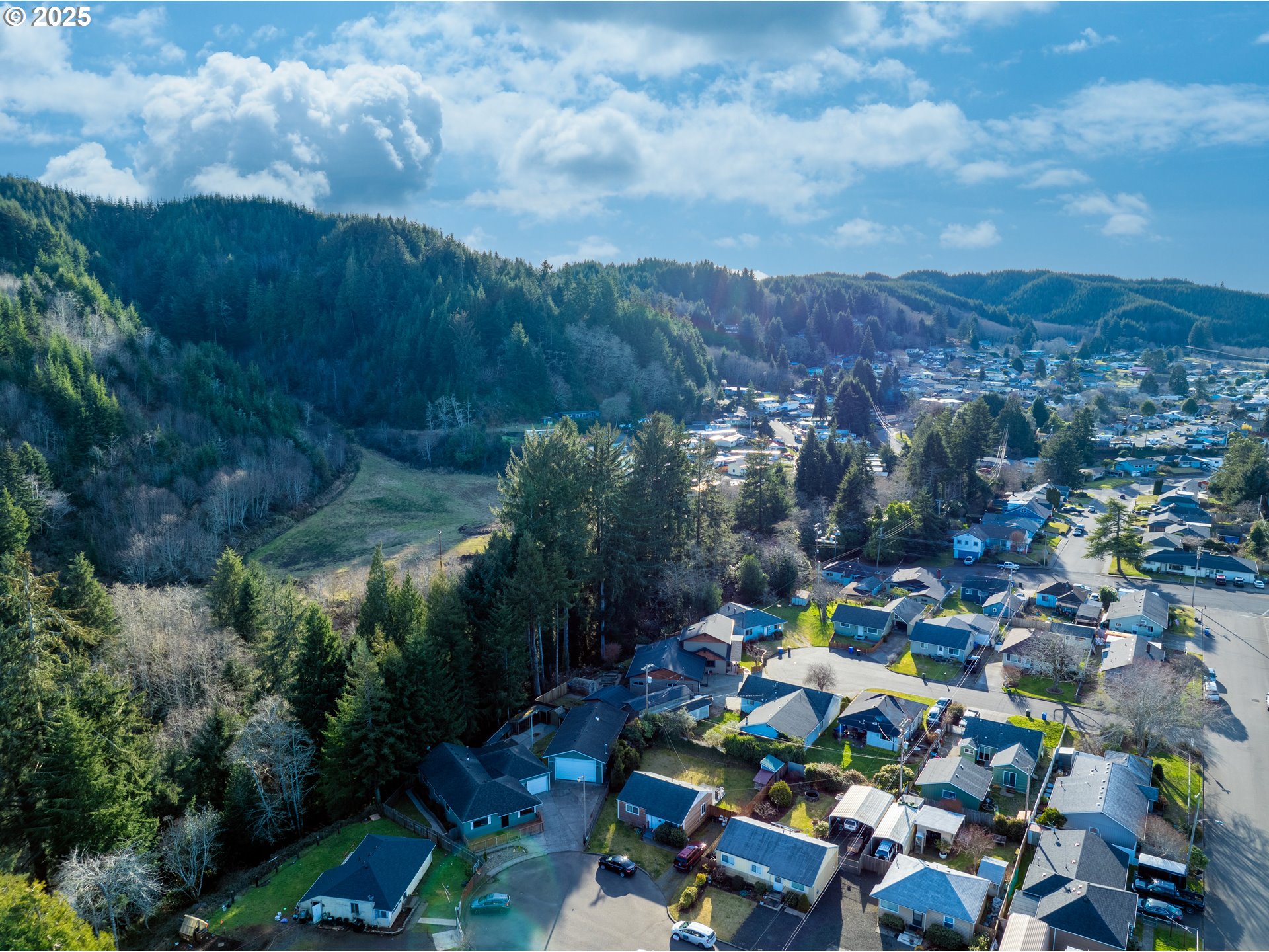 698 East Alder Place Reedsport, OR 97467 - Photo 39 of 39 Drone View/UAV