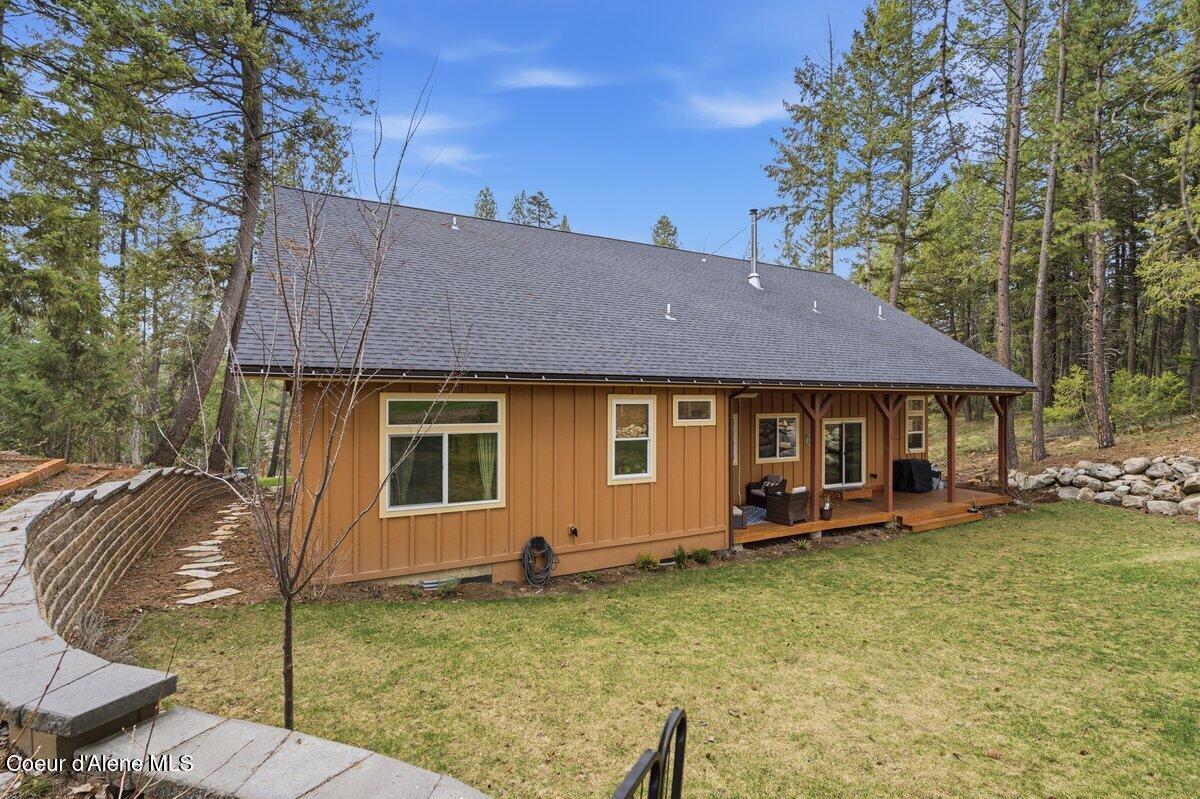 175 Hanaford Road Blanchard, ID 83804 - Photo 37 of 53 Back of Home