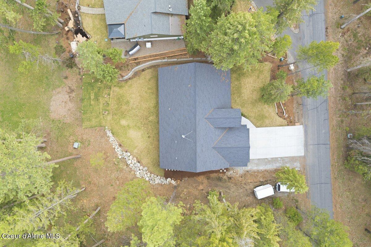 175 Hanaford Road Blanchard, ID 83804 - Photo 43 of 53 Birds Eye View