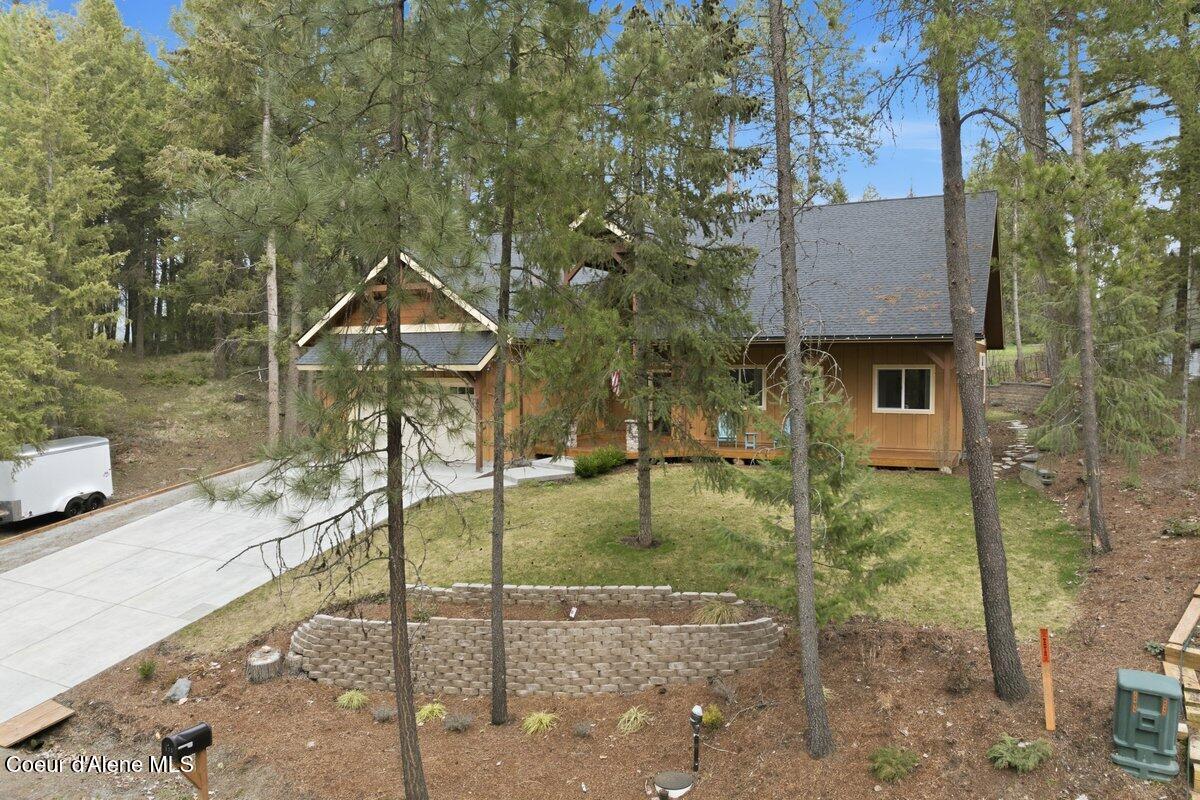 175 Hanaford Road Blanchard, ID 83804 - Photo 5 of 53 Aerial Front of Home 7