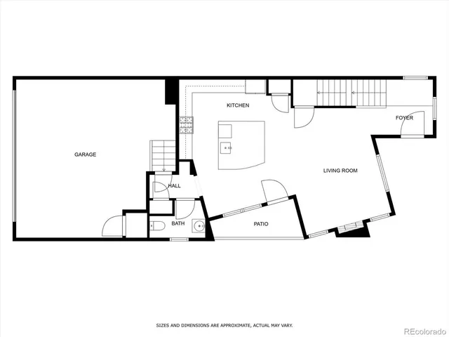 a view of backyard with plants and wooden fence