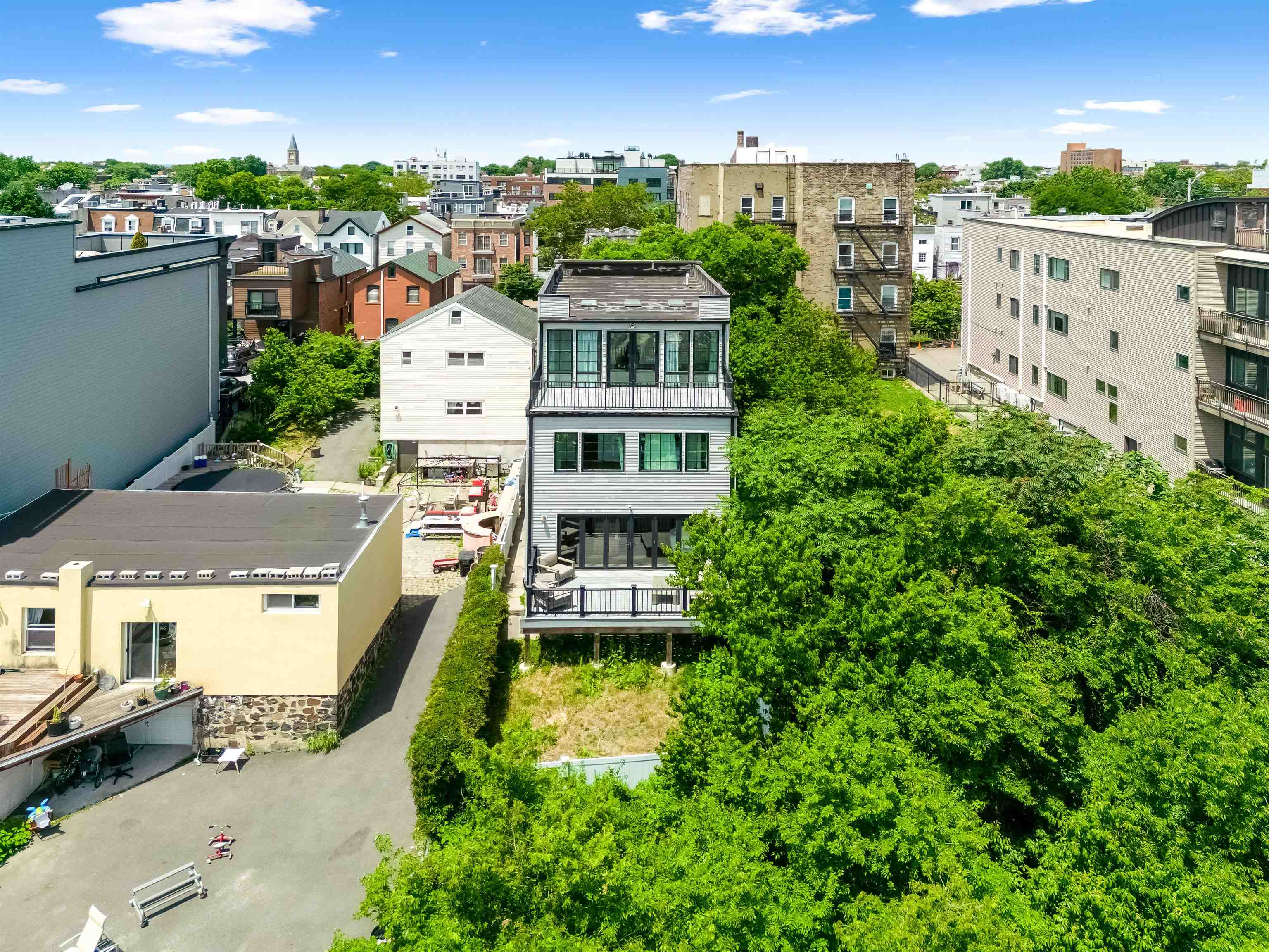 107 Mountain Road Jersey City, NJ 07307 - Photo 37 of 41 an aerial view of multiple houses