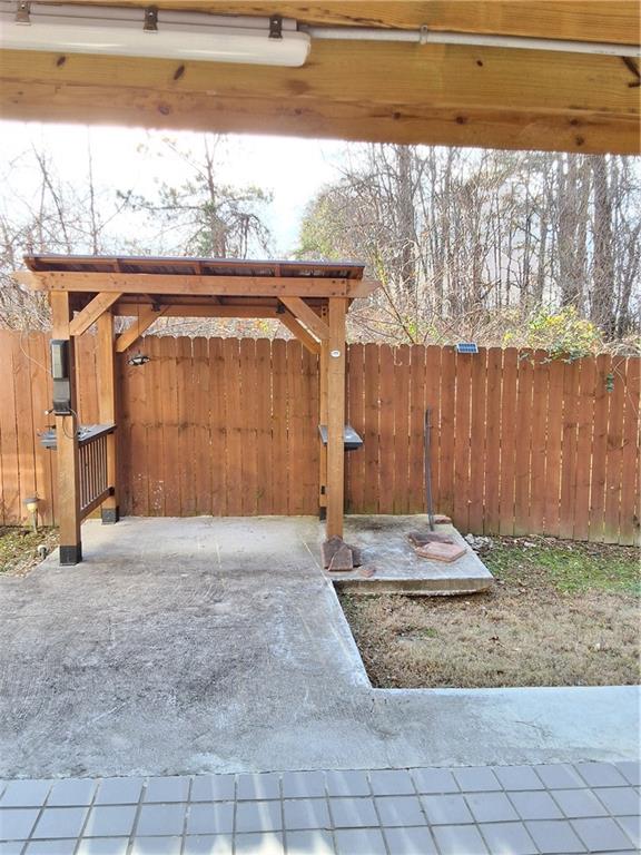2909 Gala Trail Southwest Snellville, GA 30039 - Photo 20 of 22 a view of a backyard of the house
