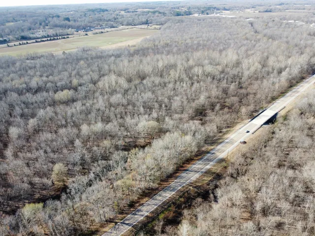 a view of city and mountain