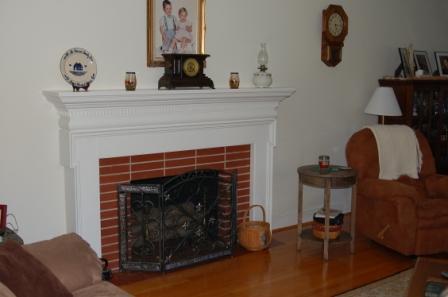 1266 Old Leaksville Road Ridgeway, VA 24148 - Photo 12 of 16 Living Room Fireplace