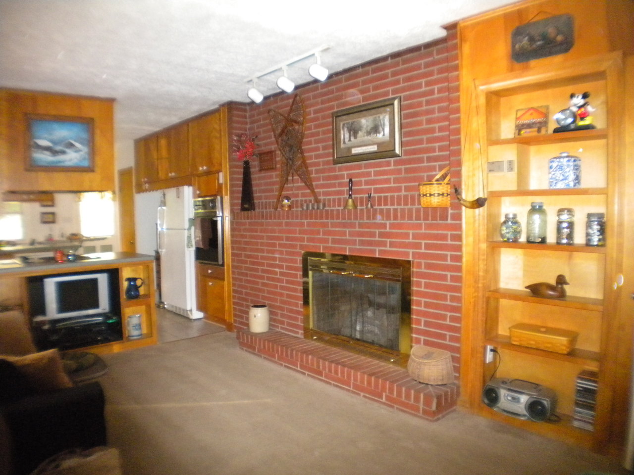 1266 Old Leaksville Road Ridgeway, VA 24148 - Photo 8 of 16 Family Room Fireplace