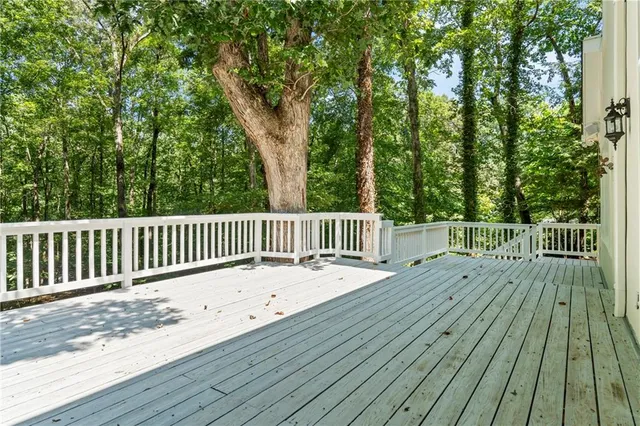 a view of an outdoor space and tennis court