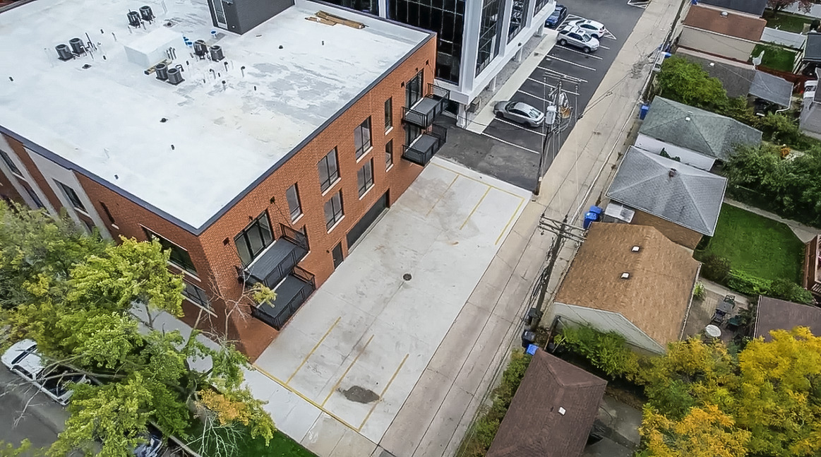 6246 North Pulaski Road, Unit 204 Chicago, IL 60646 - Photo 37 of 38 an aerial view of a house with outdoor space