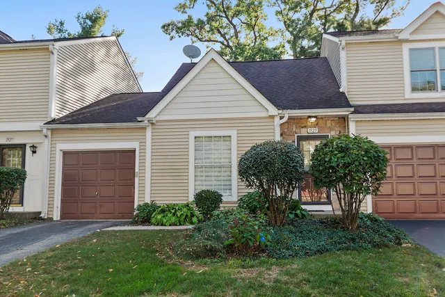 a house that has a tree in front of the house