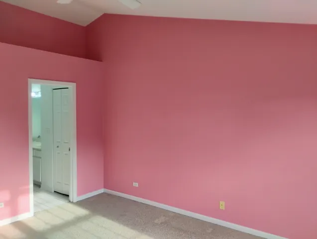 a view of empty room
