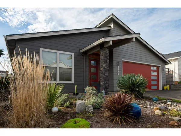 a house with a outdoor space