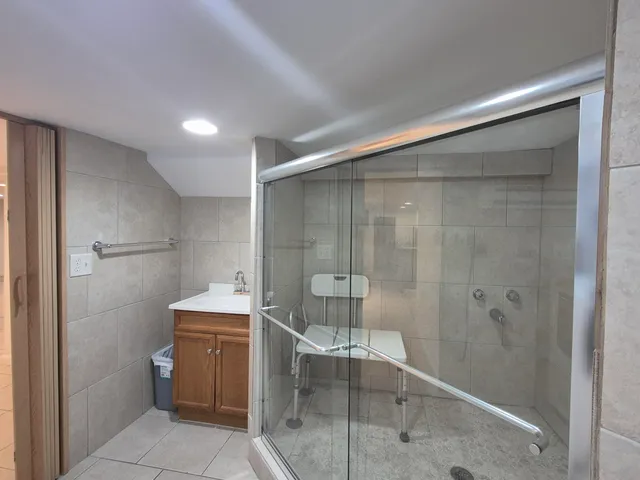 a view of gym equipment