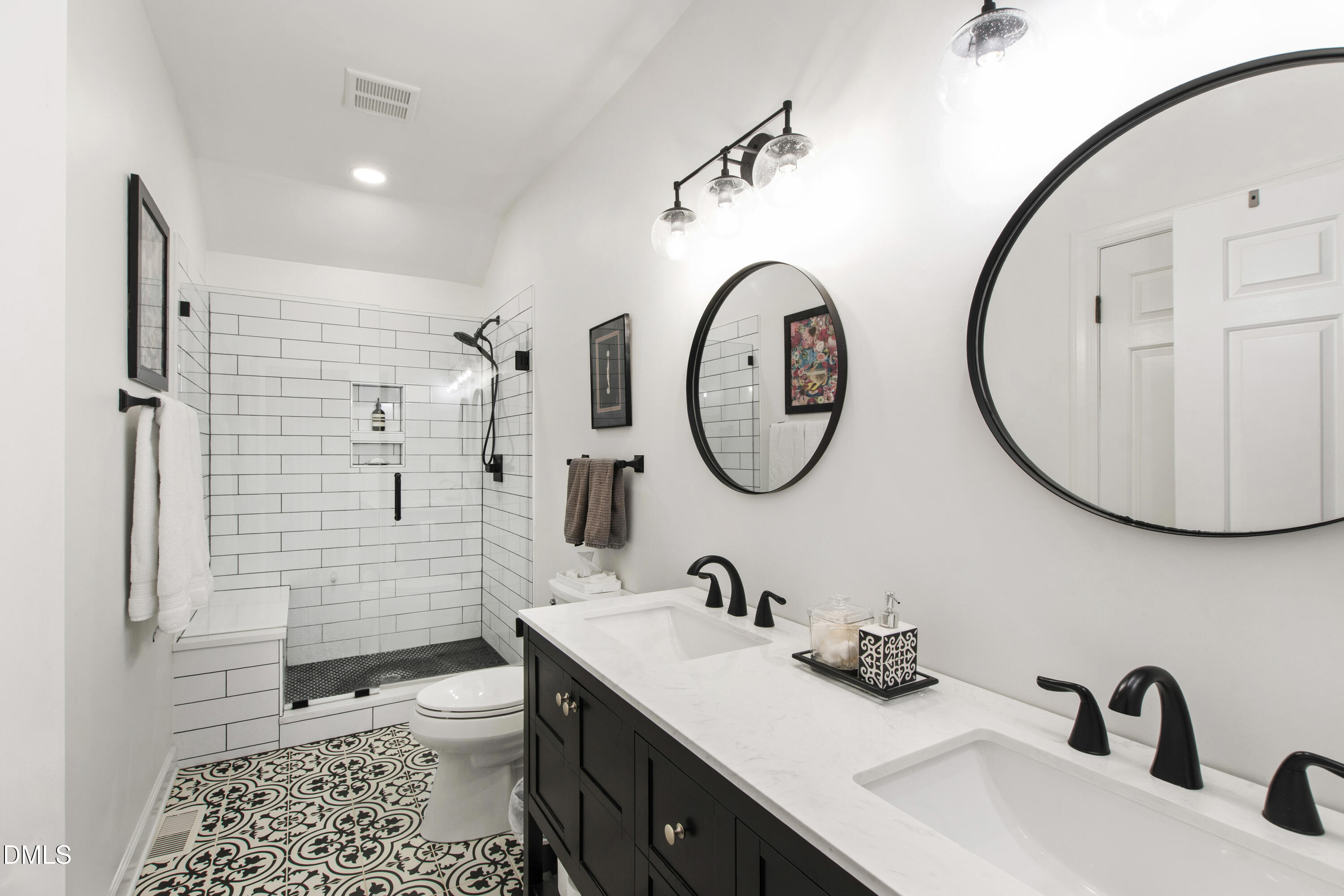 1717 Falls Church Road Raleigh, NC 27609 - Photo 13 of 25 Owner Suite Bathroom