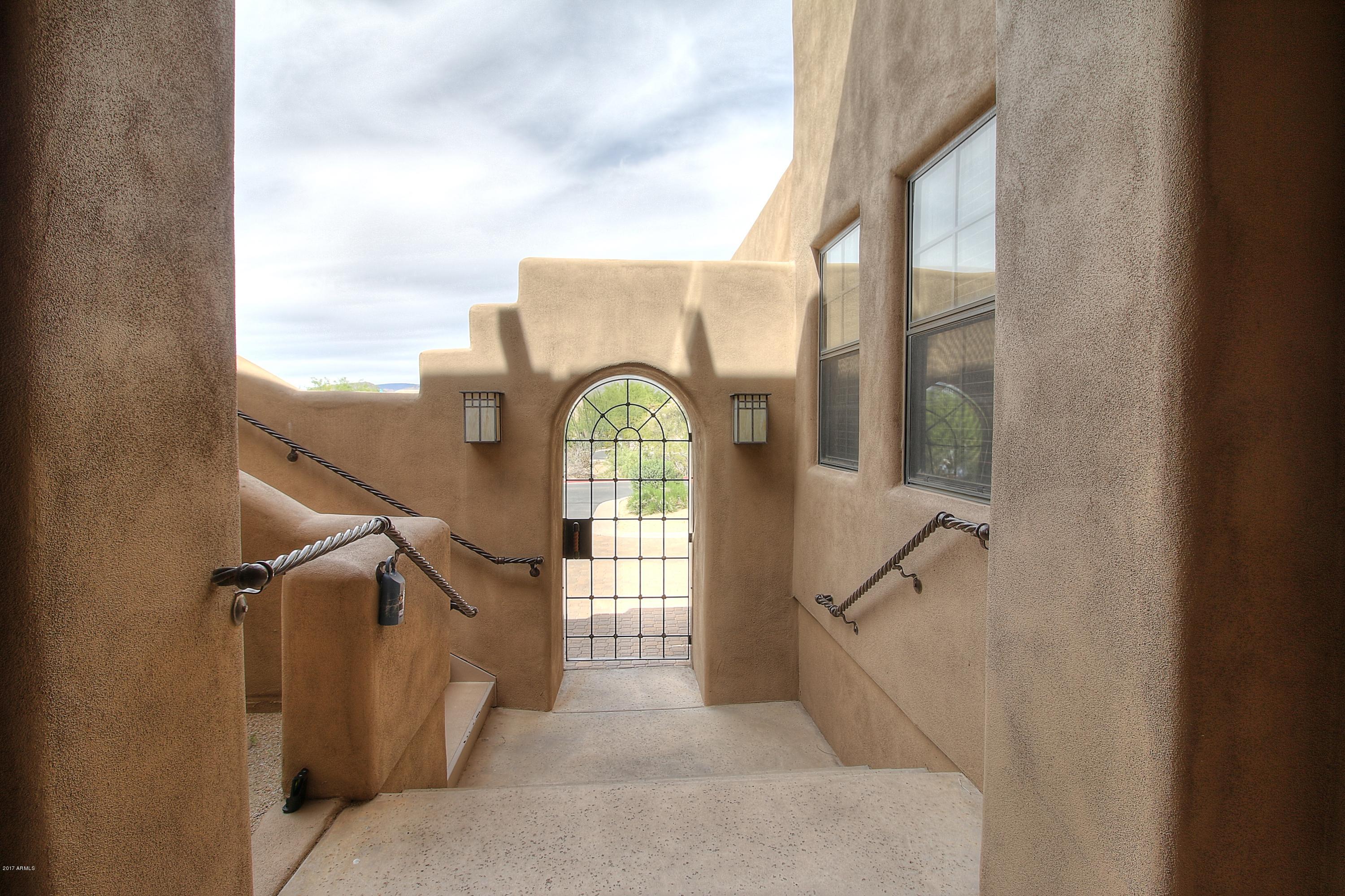 36601 North Mule Train Road, Unit A40 Carefree, AZ 85377 - Photo 3 of 37 Gated Front Entrance