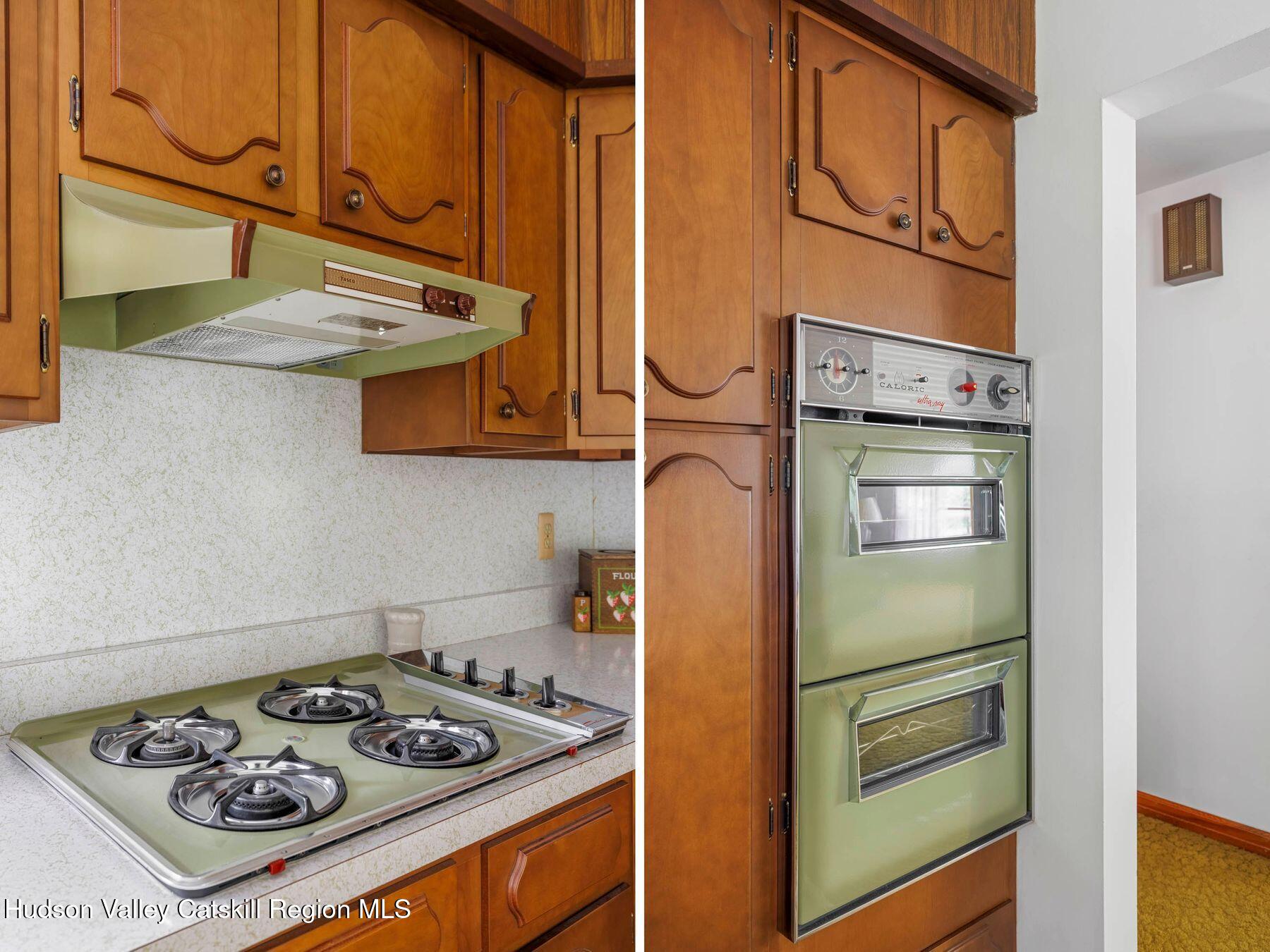 104 New Paltz Road Highland, NY 12528 - Photo 4 of 43 a kitchen with a stove and a refrigerator