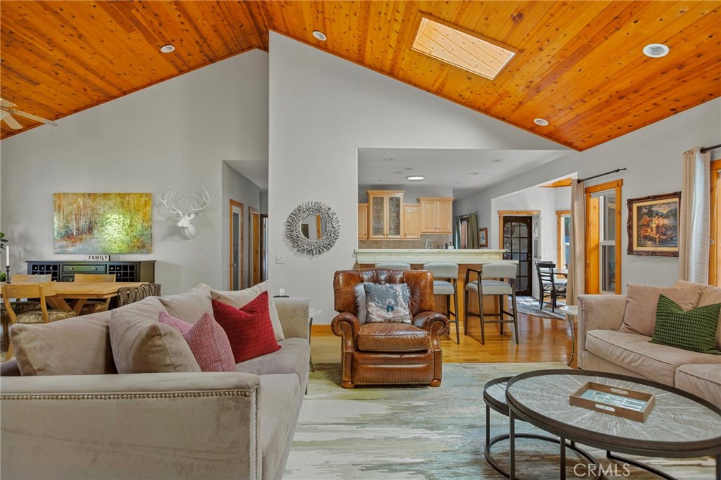 523 Dogwood Canyon Road Blue Jay, CA 92317 - Photo 2 of 33 a living room with furniture and wooden floor
