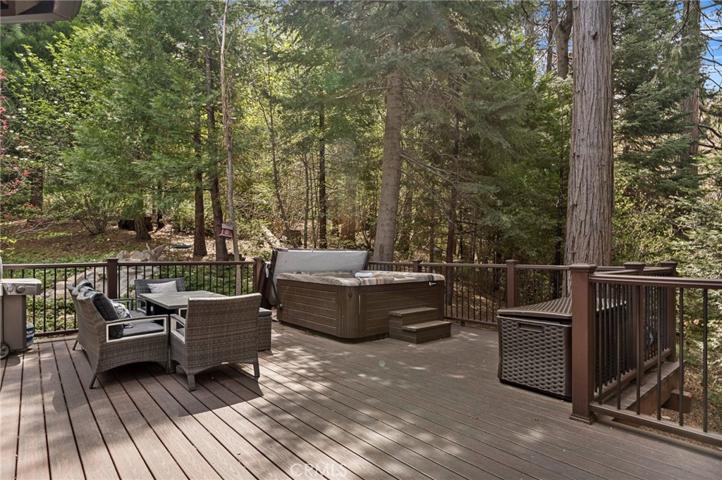 523 Dogwood Canyon Road Blue Jay, CA 92317 - Photo 25 of 33 a view of a terrace with furniture