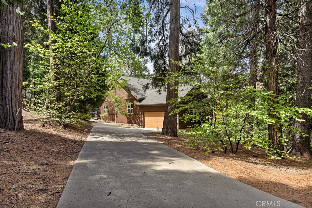 523 Dogwood Canyon Road Blue Jay, CA 92317 - Photo 4 of 33 front view of a house with a tree