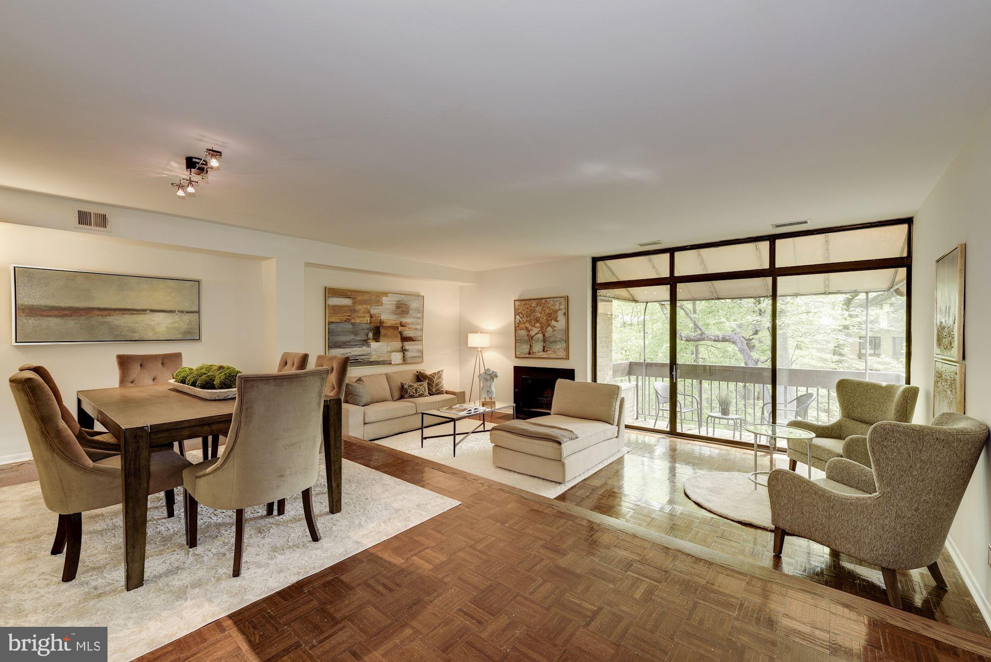 4924 Sentinel Drive, Unit 2401 Bethesda, MD 20816 - Photo 1 of 35 Living Room/Dining Room