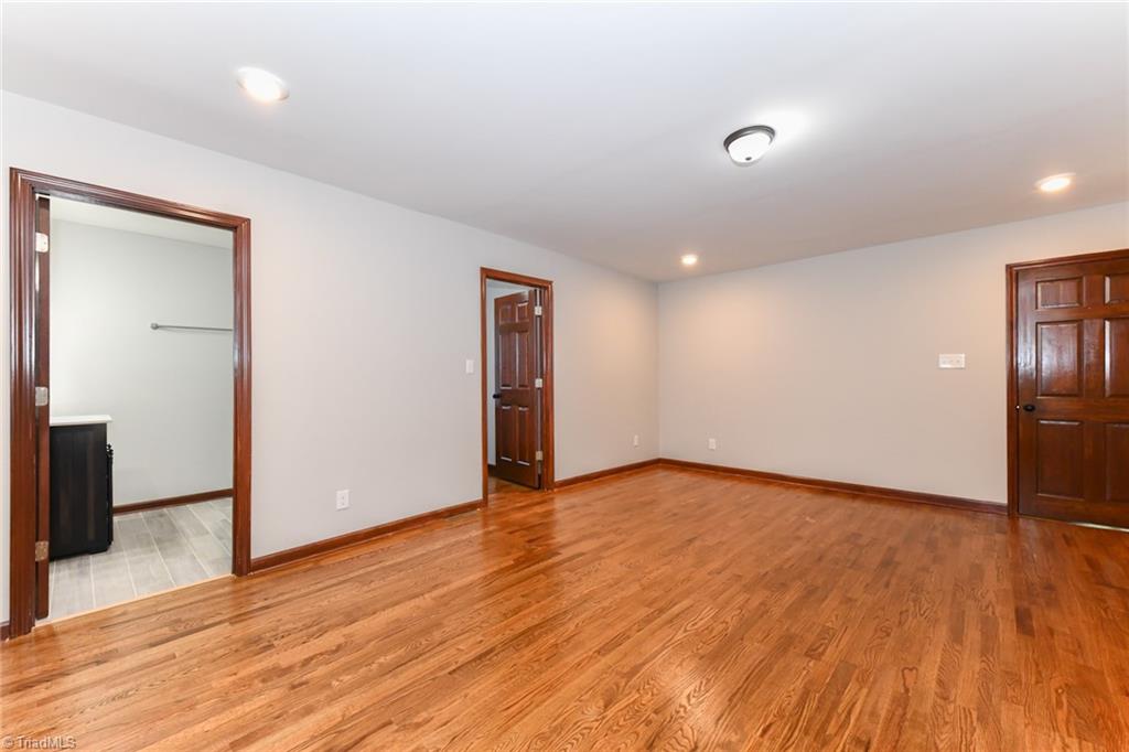 595 Quesinberry Road Eden, NC 27288 - Photo 23 of 45 Master Bedroom Features an Oversized Closet and Full Bath