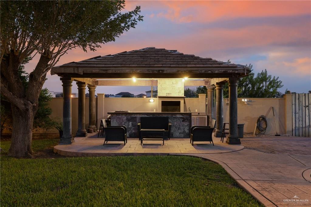 809 Rio Grande Drive Mission, TX 78572 - Photo 41 of 43 a view of outdoor space yard and patio