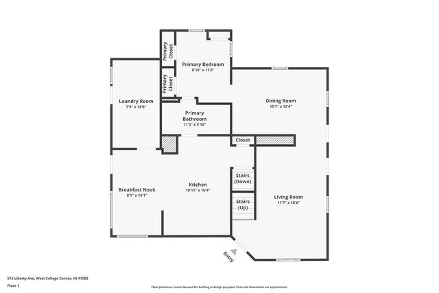 $224,900 | 515 Liberty Avenue, West College Corner, IN 47003
