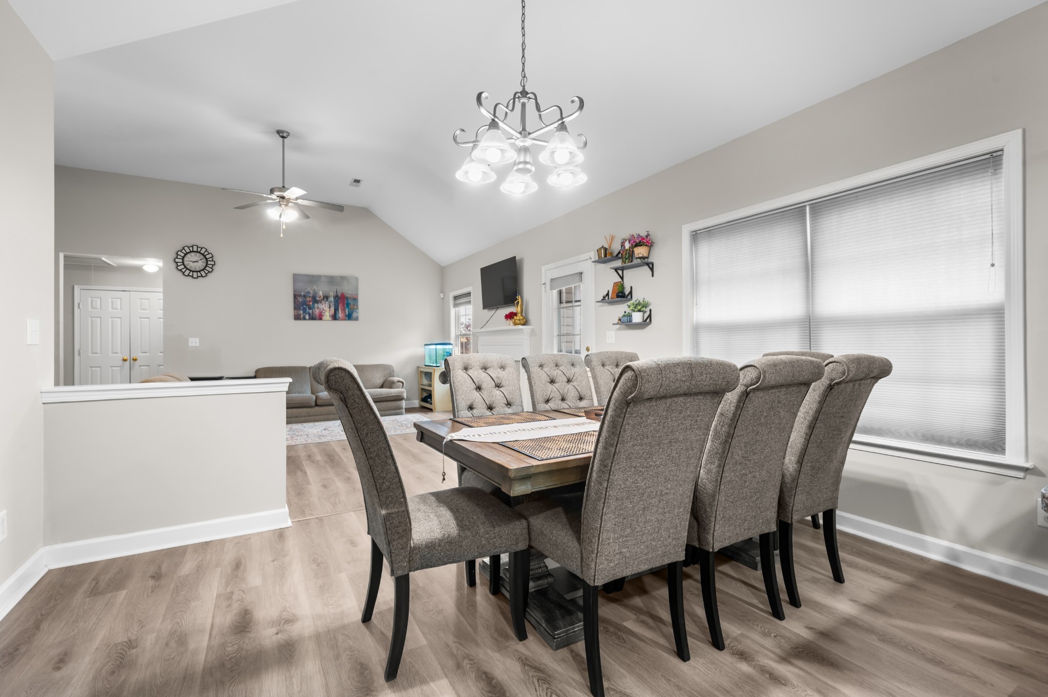 2601 Danbury Circle Spring Hill, TN 37174 - Photo 6 of 31 a view of a dining room with furniture and wooden floor