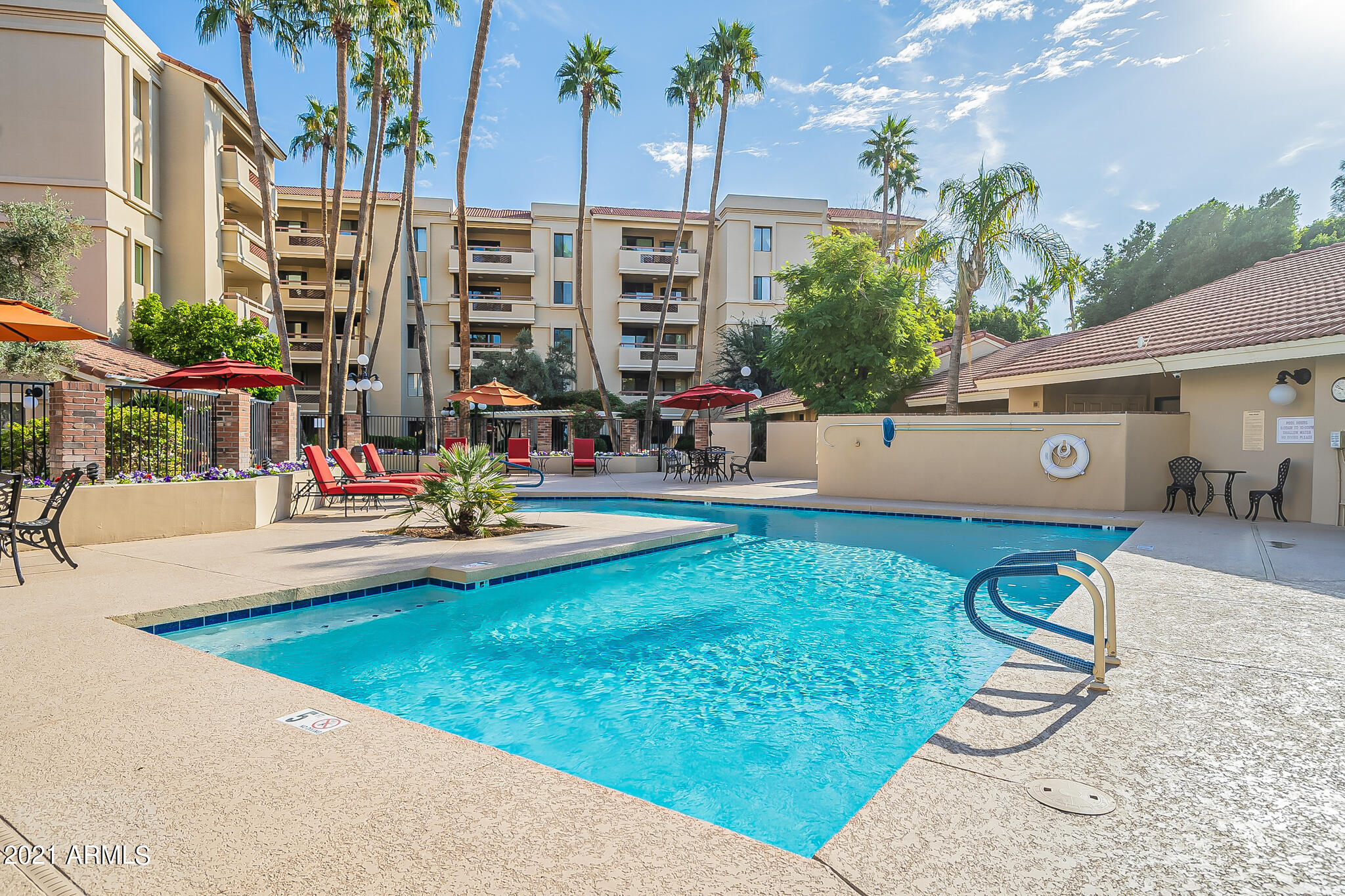 4200 North Miller Road, Unit 105 Phoenix, AZ 85018 - Photo 25 of 32 Heated Pool & Spa