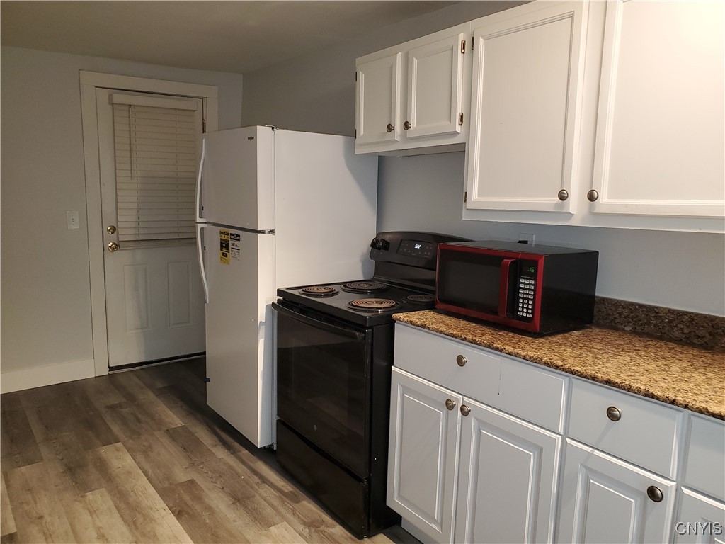 134 West Seneca Street, Unit 1 Manlius, NY 13104 - Photo 7 of 20 Efficient kitchen with electric range, new refrige