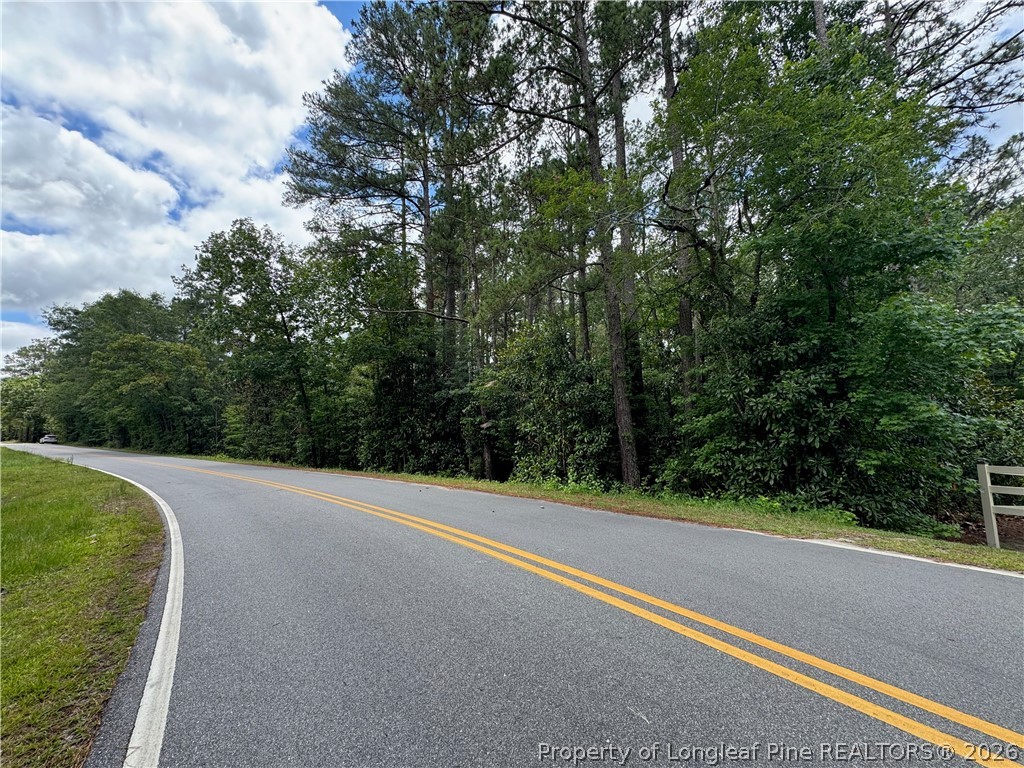 Tbd Myra Road Raeford, NC 28376 - Photo 14 of 23 Road Frontage the other direction - approximately 345 feet from the white picket fence at bottom right corner of photo.