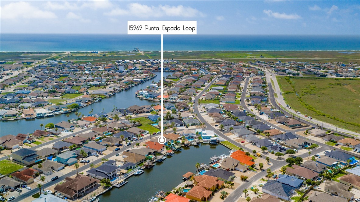 15969 Punta Espada Loop Corpus Christi, TX 78418 - Photo 35 of 40 Aerial view - Approximately a 5 minute golf cart r