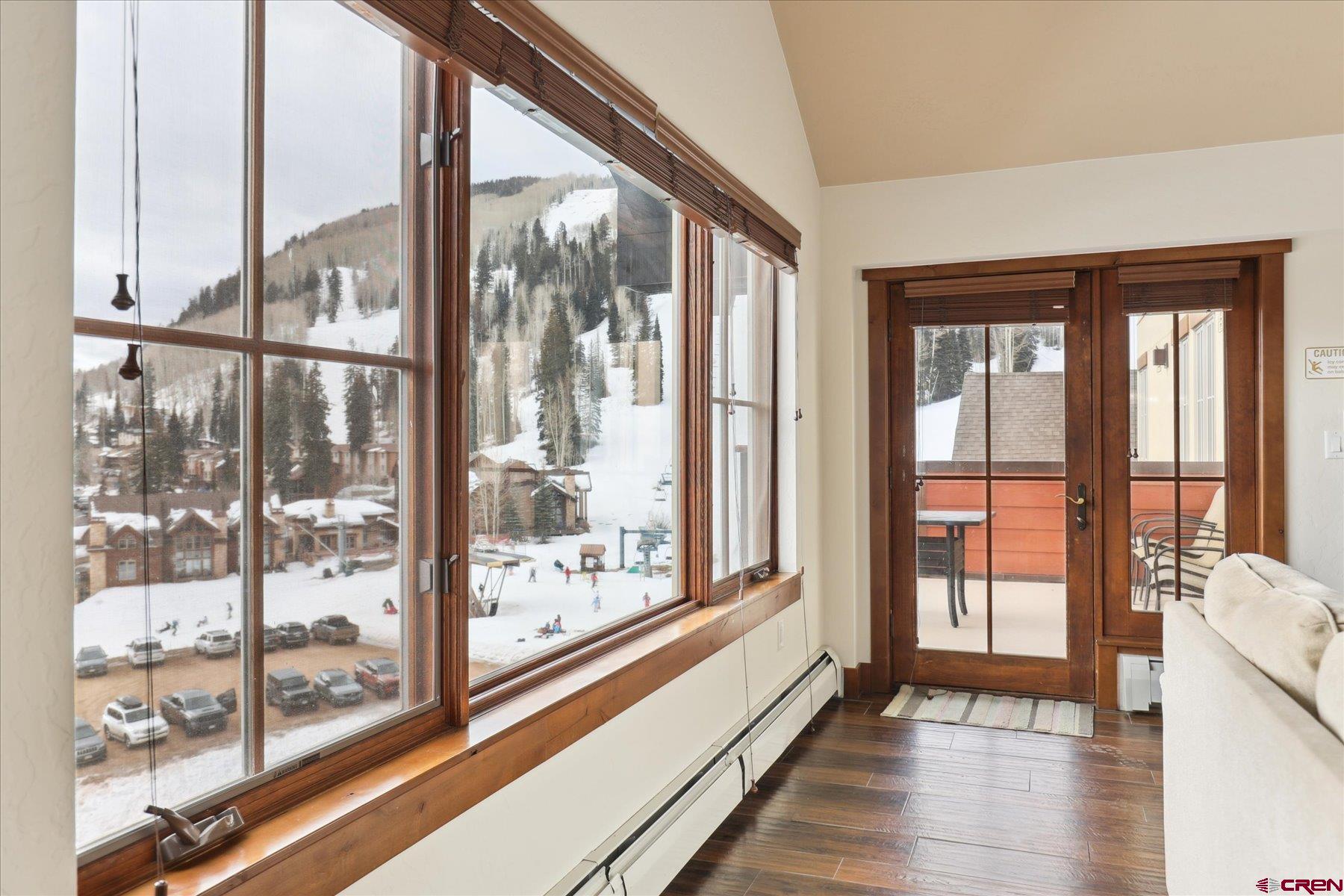 24 Sheol Street, Unit R505 Durango, CO 81301 - Photo 14 of 36 a view of a room with window and wooden floor
