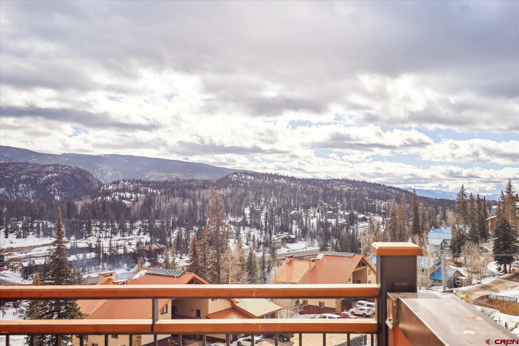 24 Sheol Street, Unit R505 Durango, CO 81301 - Photo 32 of 36 a view of a city from a terrace