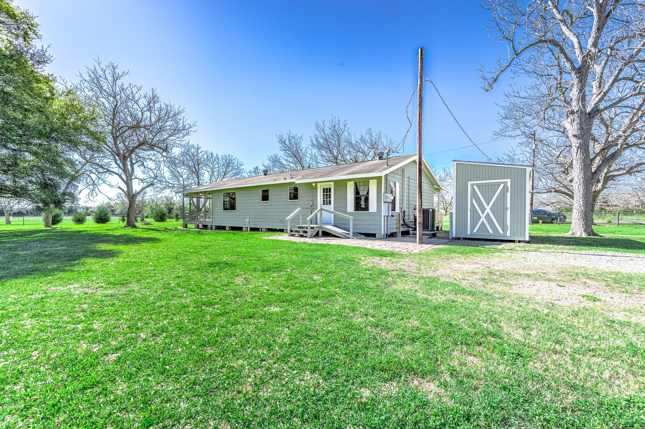 2474 Gates Road Alvin, TX 77511 - Photo 29 of 37 PLENTY OF PARKING AREA BEHIND HOME