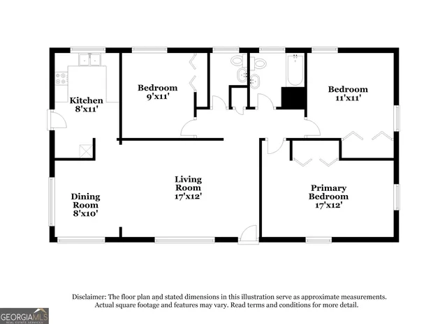 $1,525 | 3717 Loren Drive, Decatur, GA 30032