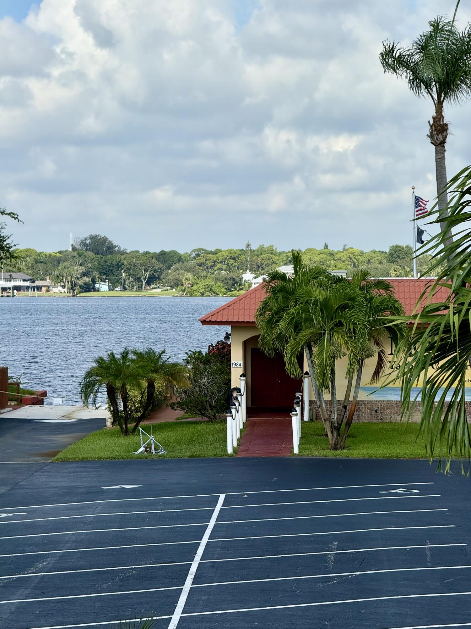 1982 Southwest Palm City Road, Unit F Stuart, FL 34994 - Photo 27 of 34 a view of a yard in front of the house