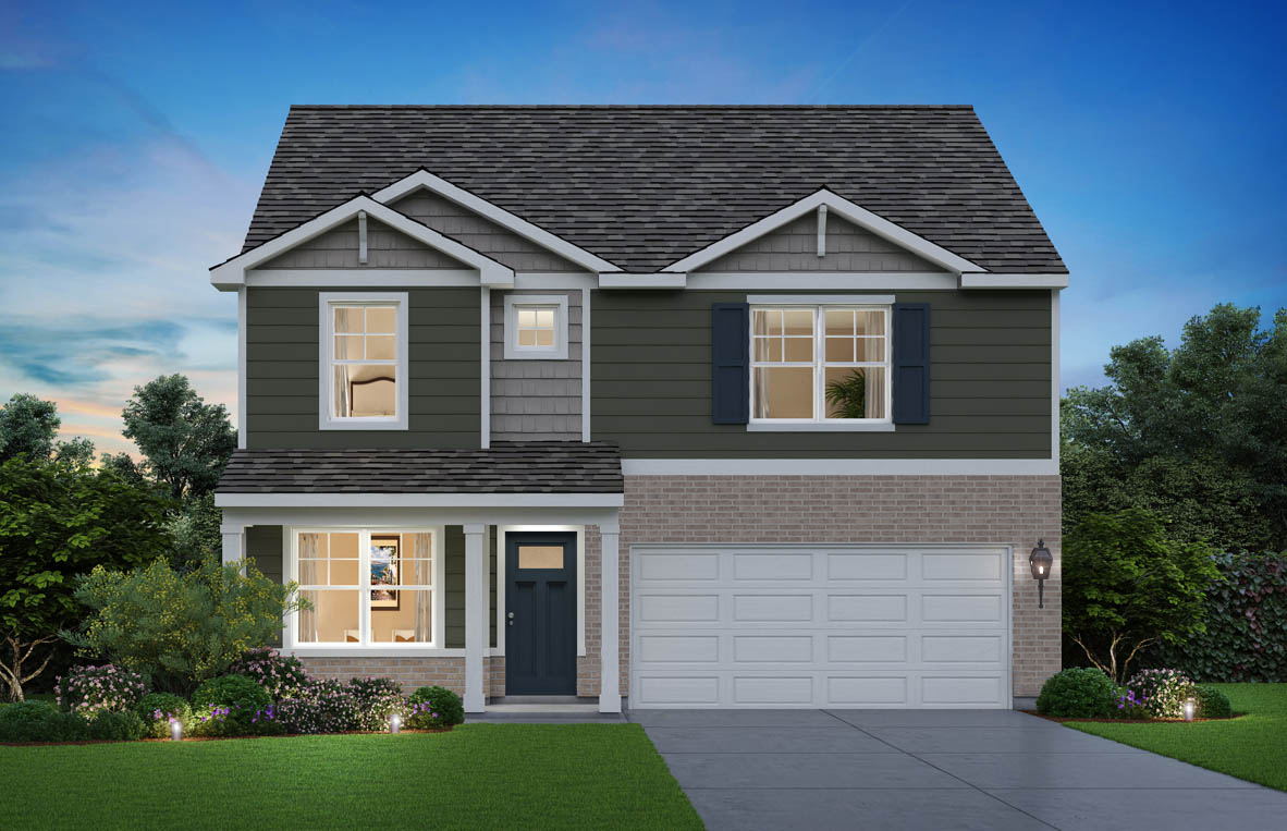 6722 Applegate Drive Plainfield, IL 60586 - Photo 1 of 45 a front view of a house with a yard and garage