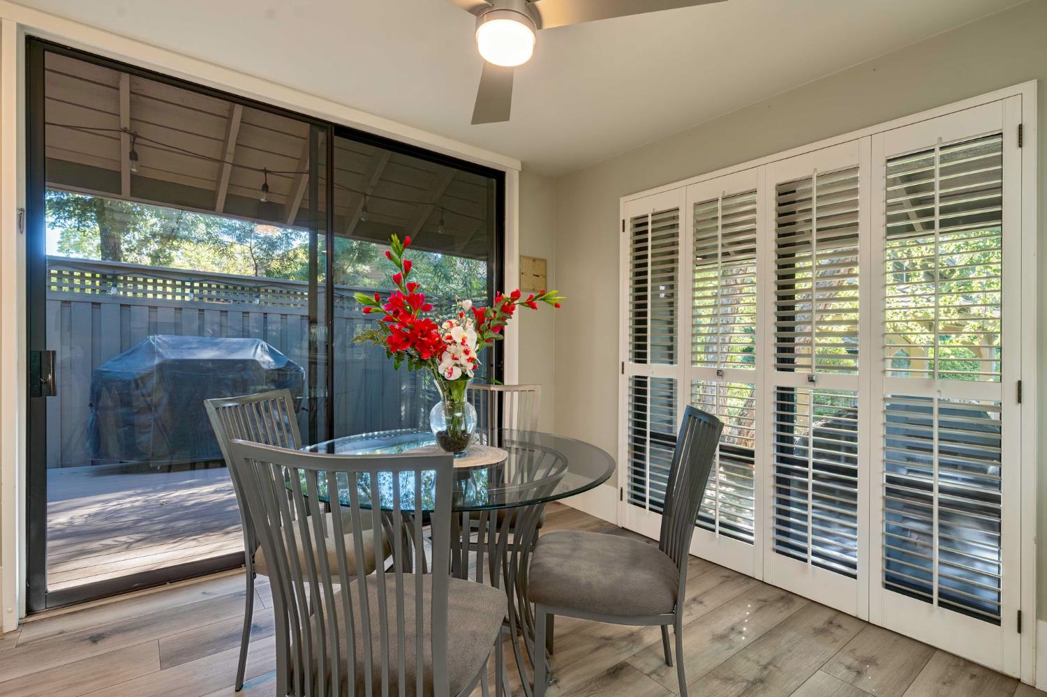 7529 Pineridge Road Fair Oaks, CA 95628 - Photo 14 of 62 a view of a dining room with furniture window and outside view