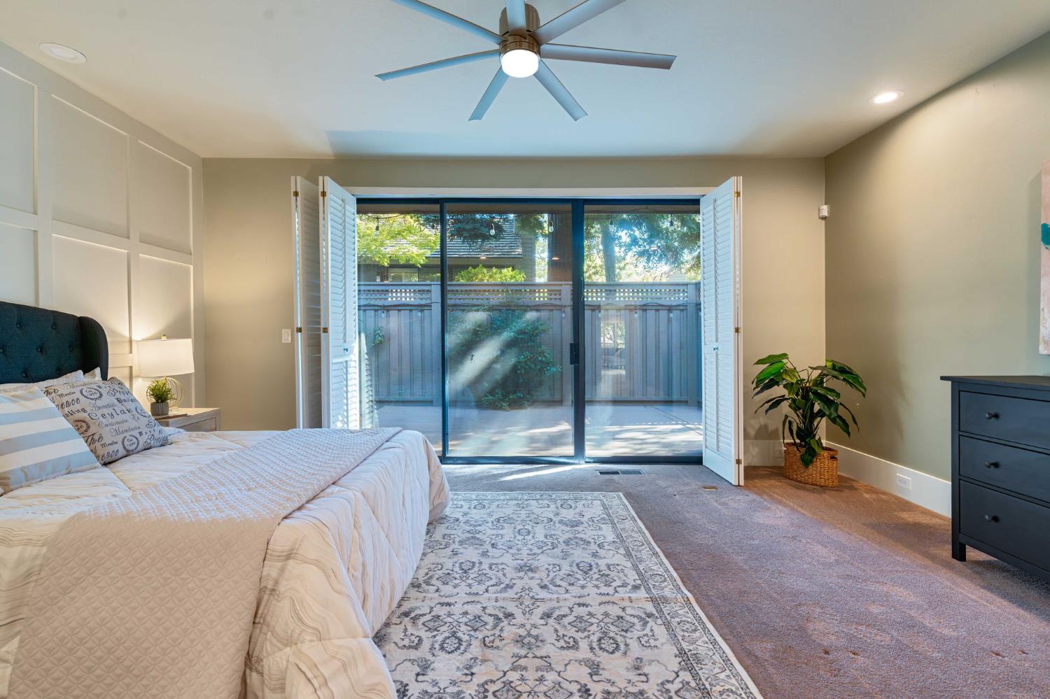 7529 Pineridge Road Fair Oaks, CA 95628 - Photo 17 of 62 a bedroom with a bed and a large window