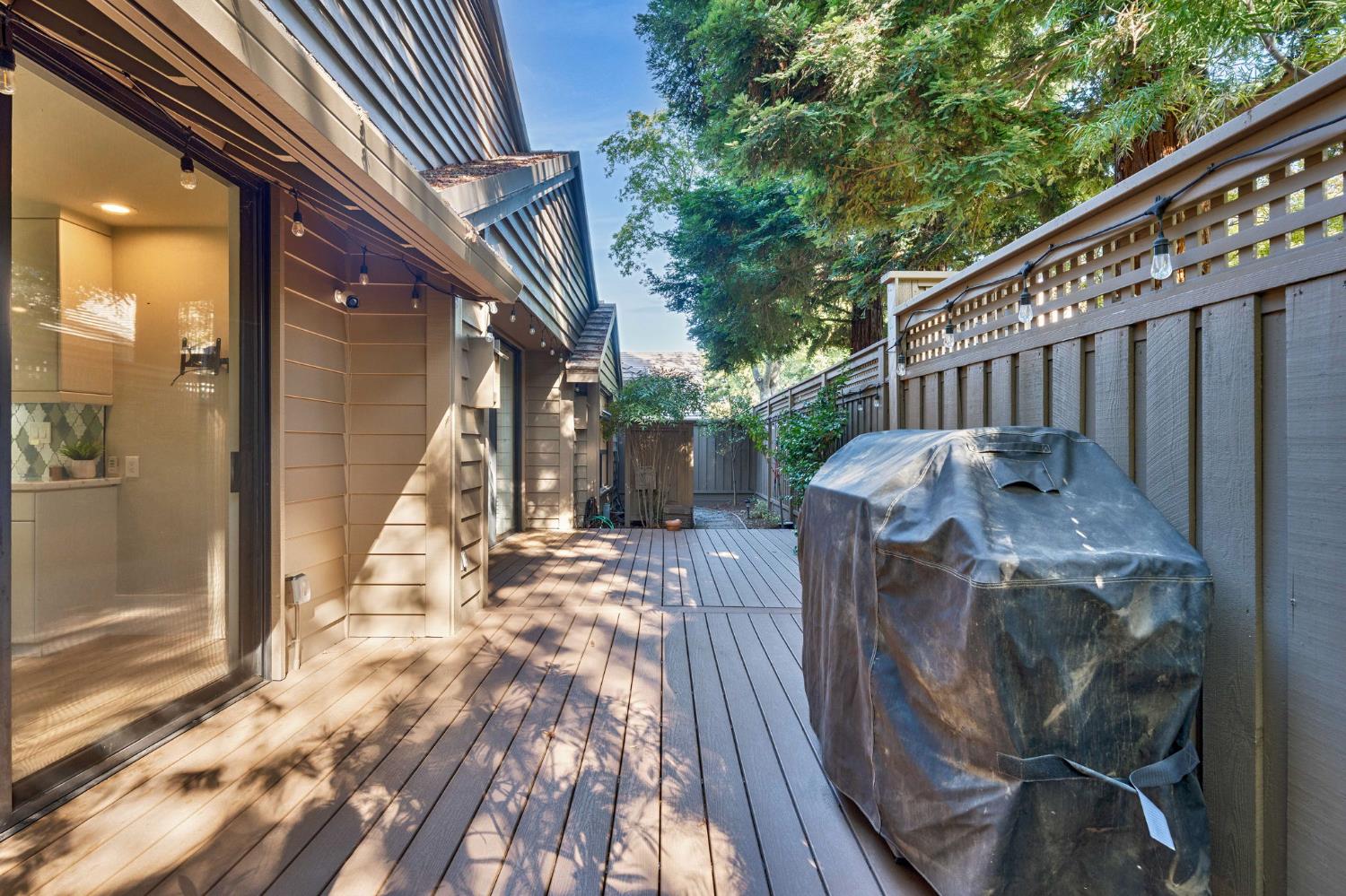 7529 Pineridge Road Fair Oaks, CA 95628 - Photo 45 of 62 a view of balcony with wooden floor and outdoor seating
