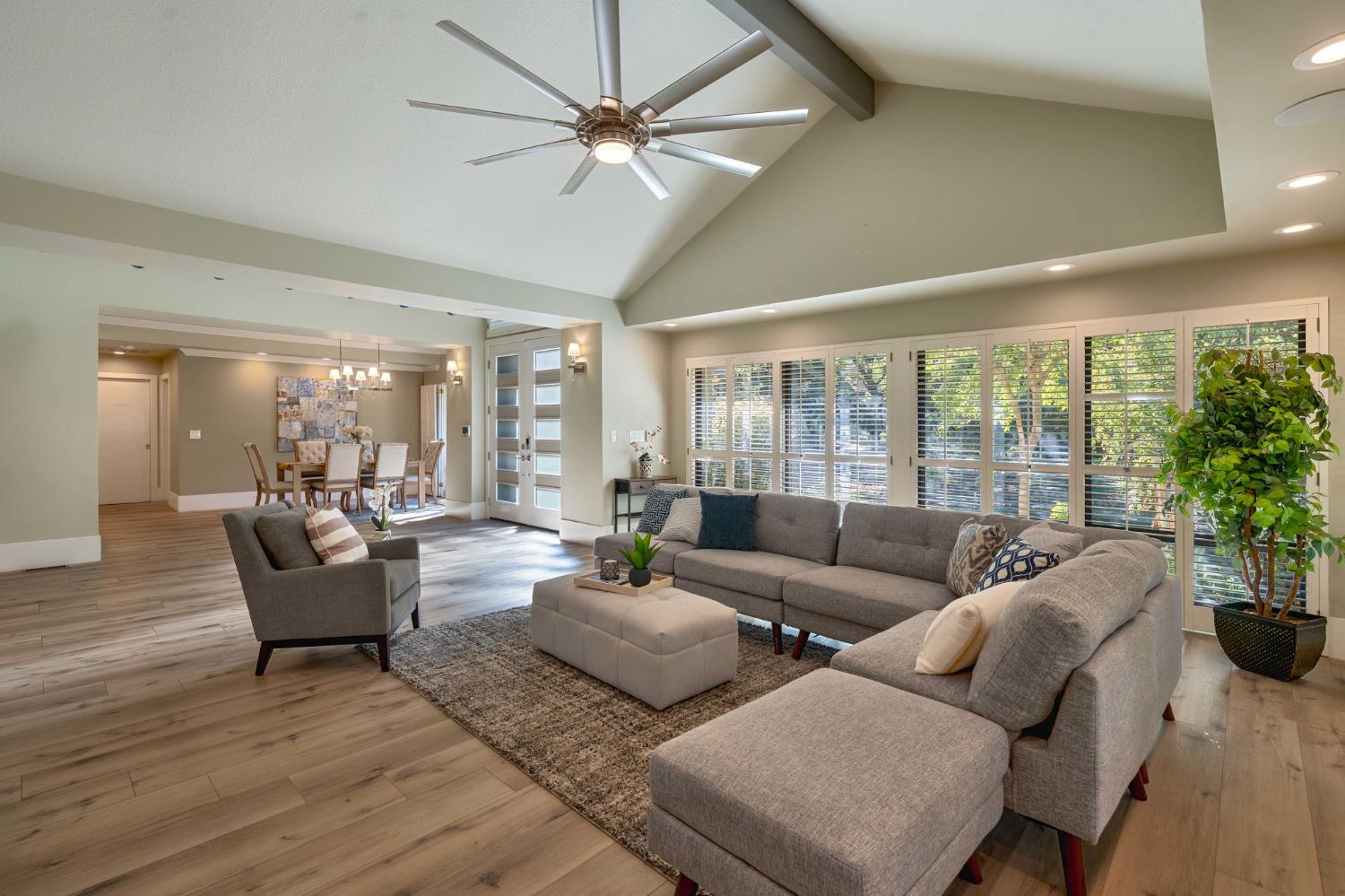 7529 Pineridge Road Fair Oaks, CA 95628 - Photo 7 of 62 a living room with furniture and a large window