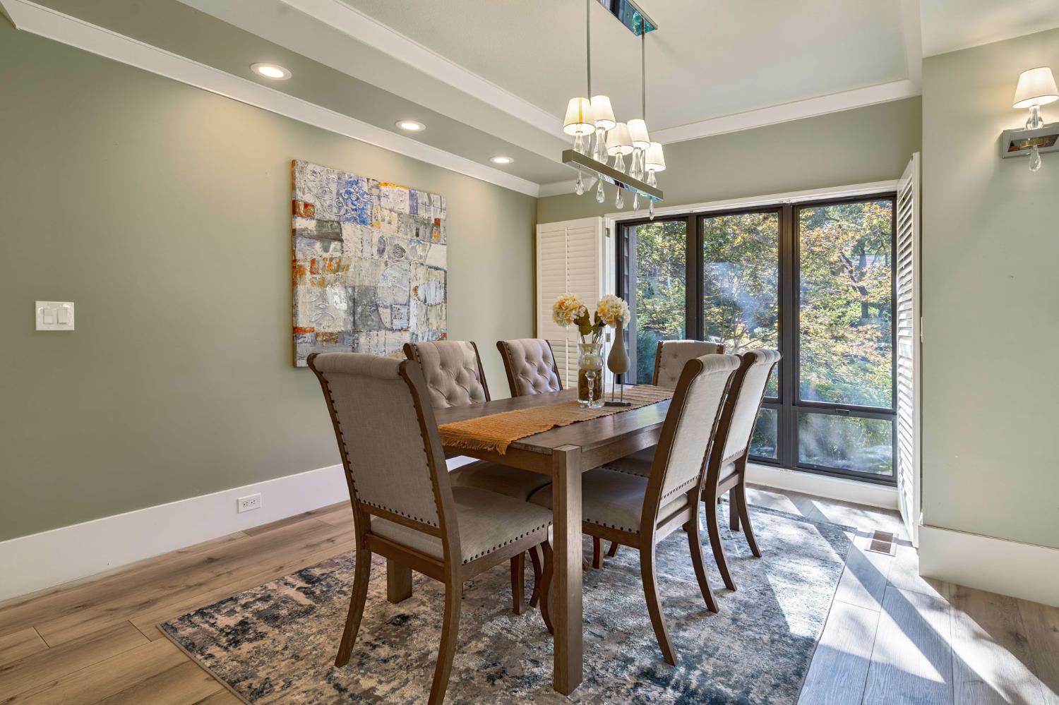 7529 Pineridge Road Fair Oaks, CA 95628 - Photo 9 of 62 a view of a dining room with furniture window and wooden floor