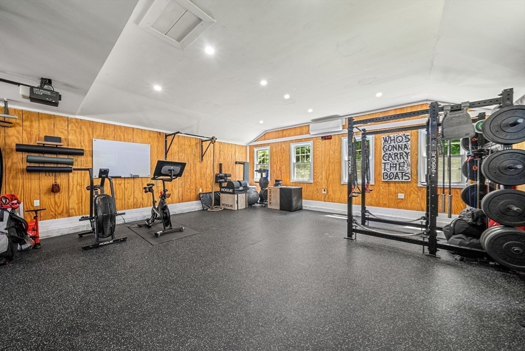 53 Windsor Road Wellesley, MA 02481 - Photo 38 of 42 a view of a room with gym equipment