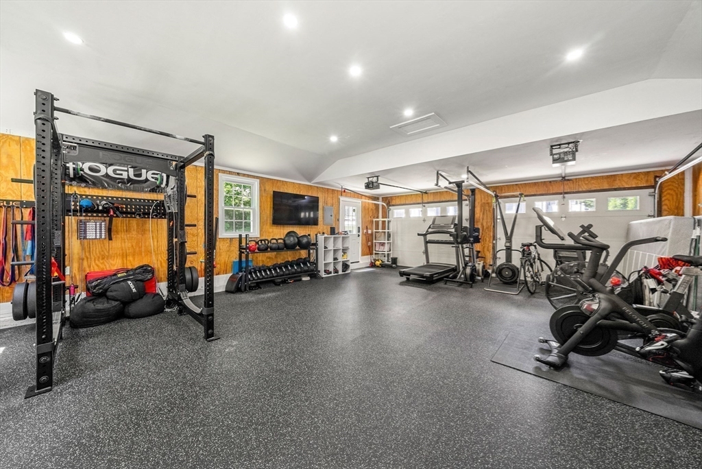53 Windsor Road Wellesley, MA 02481 - Photo 39 of 42 a view of a room with gym equipment