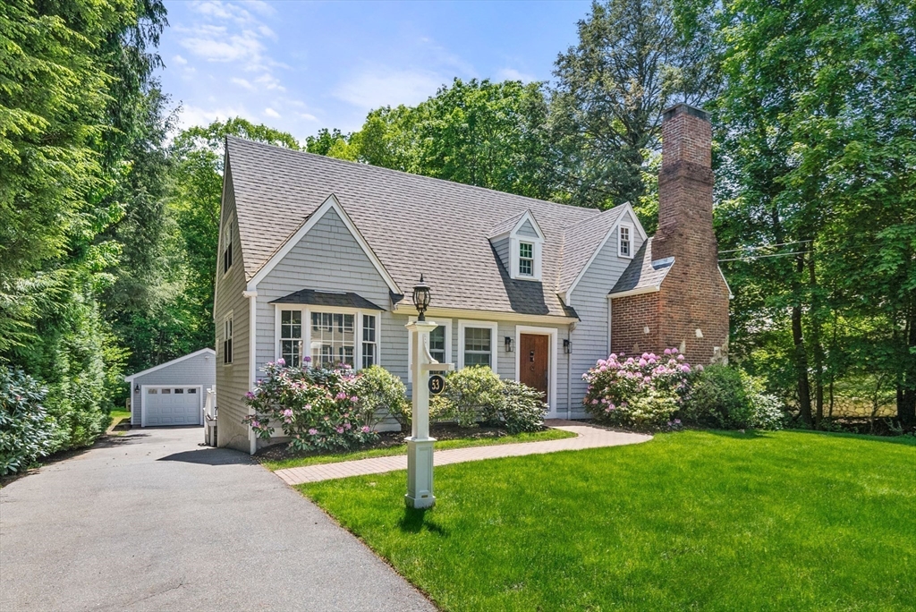 53 Windsor Road Wellesley, MA 02481 - Photo 42 of 42 a view of a house with garden and plants
