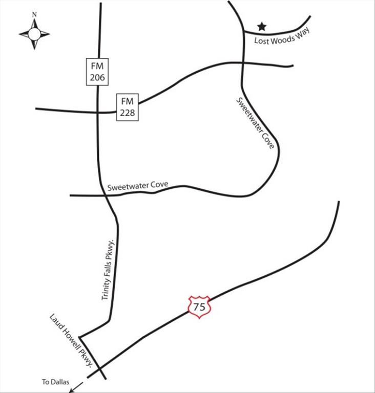 244 Bay Laurel Road McKinney, TX 75071 - Photo 2 of 7 Trinity Falls Map