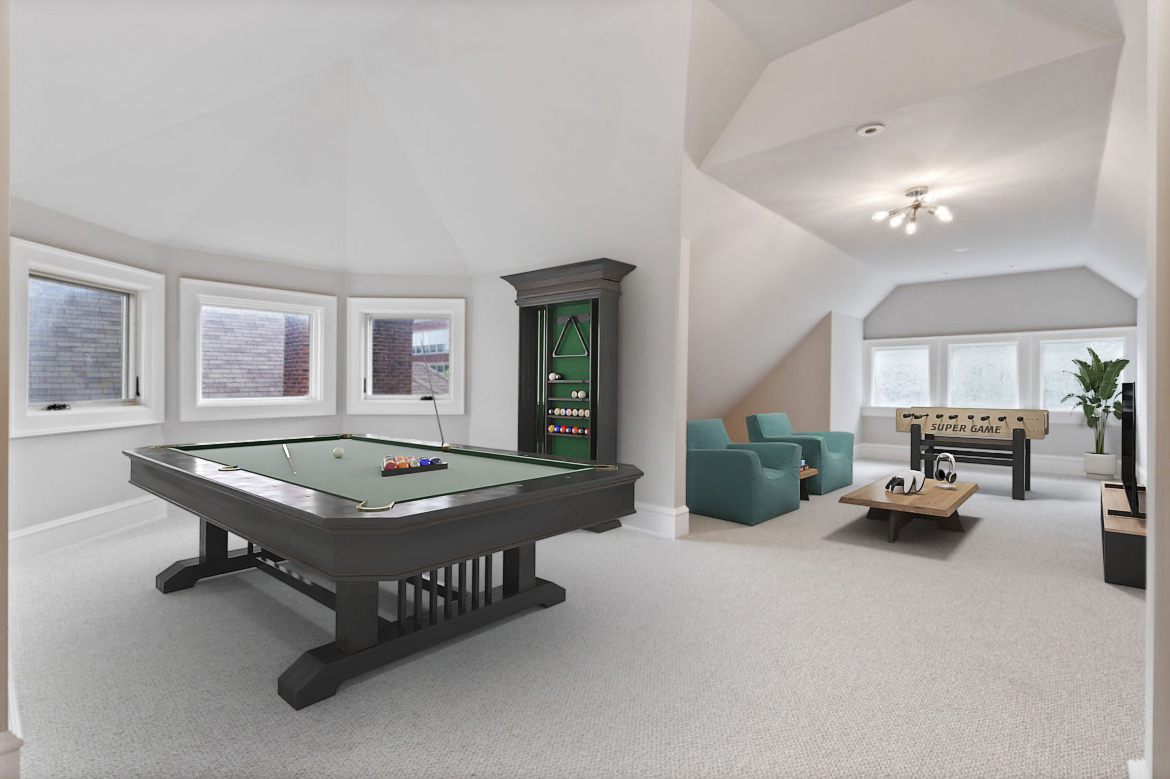 1828 West Larchmont Avenue Chicago, IL 60613 - Photo 4 of 5 a view of a livingroom with furniture window and wooden floor