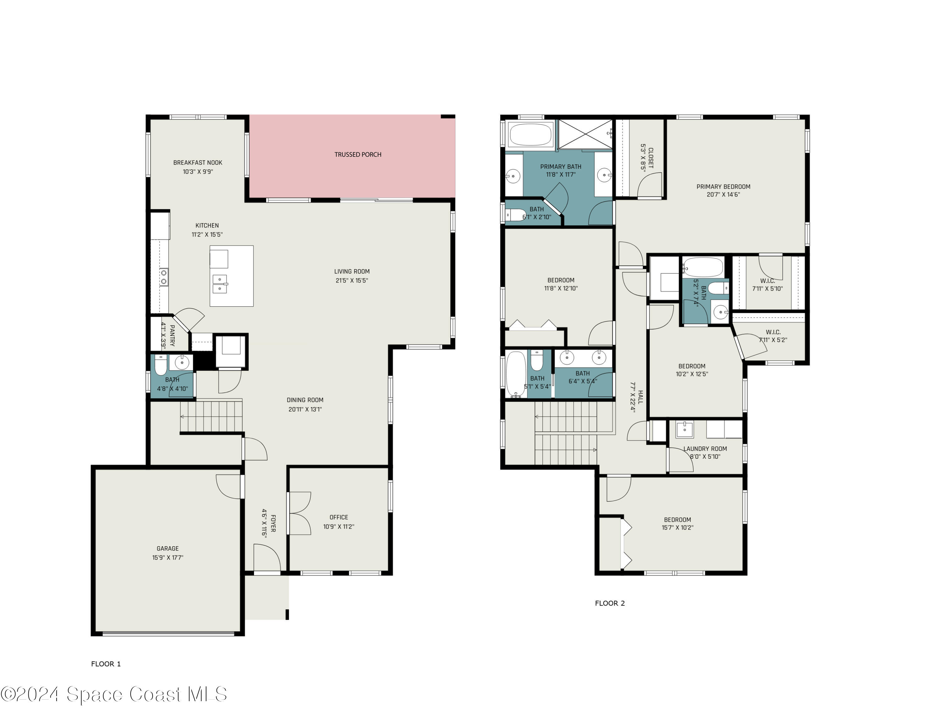 3179 Ribbon Grass Drive Melbourne, FL 32940 - Photo 52 of 52 Acacia Floor Plan
