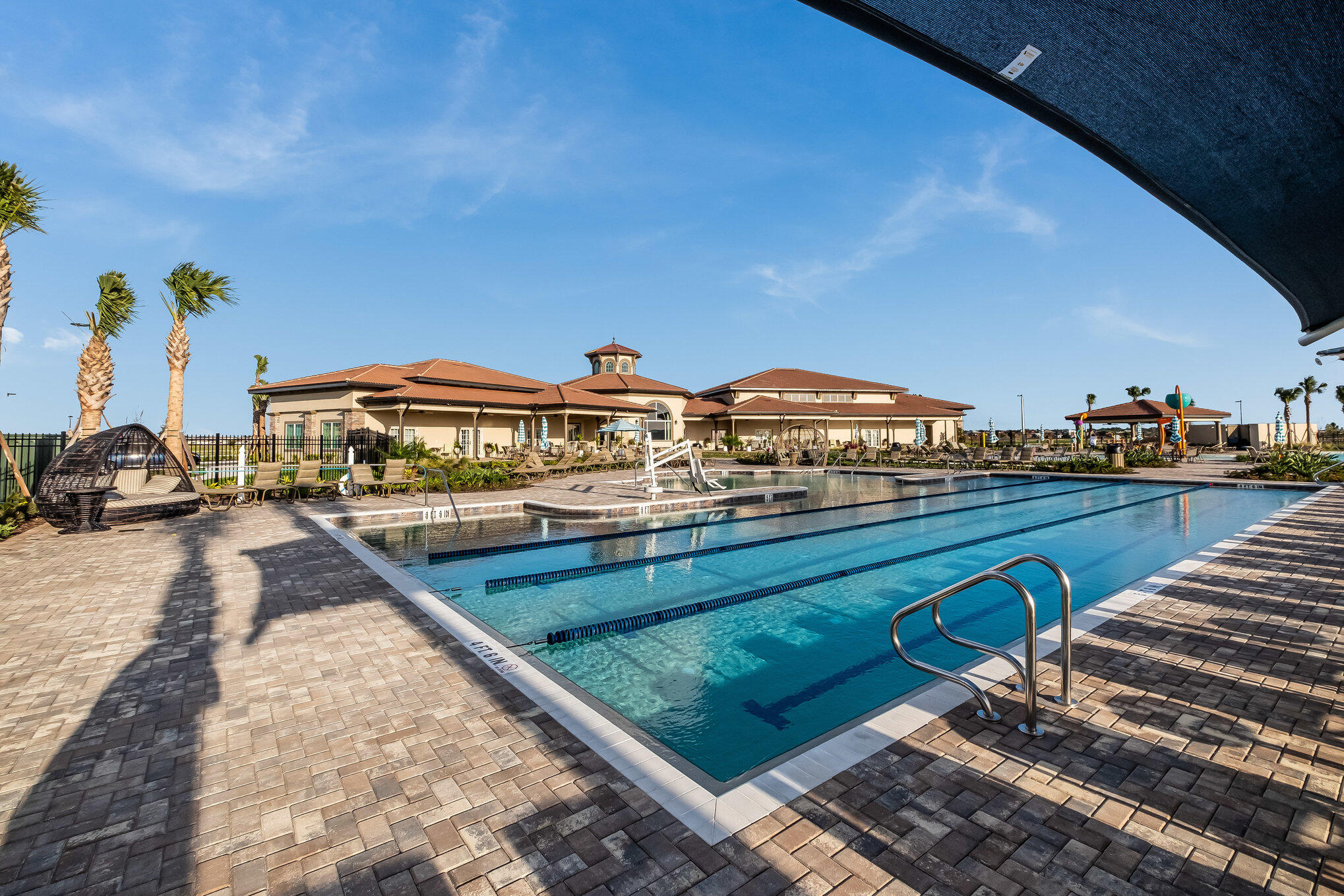 3179 Ribbon Grass Drive Melbourne, FL 32940 - Photo 48 of 52 a view of swimming pool from a balcony