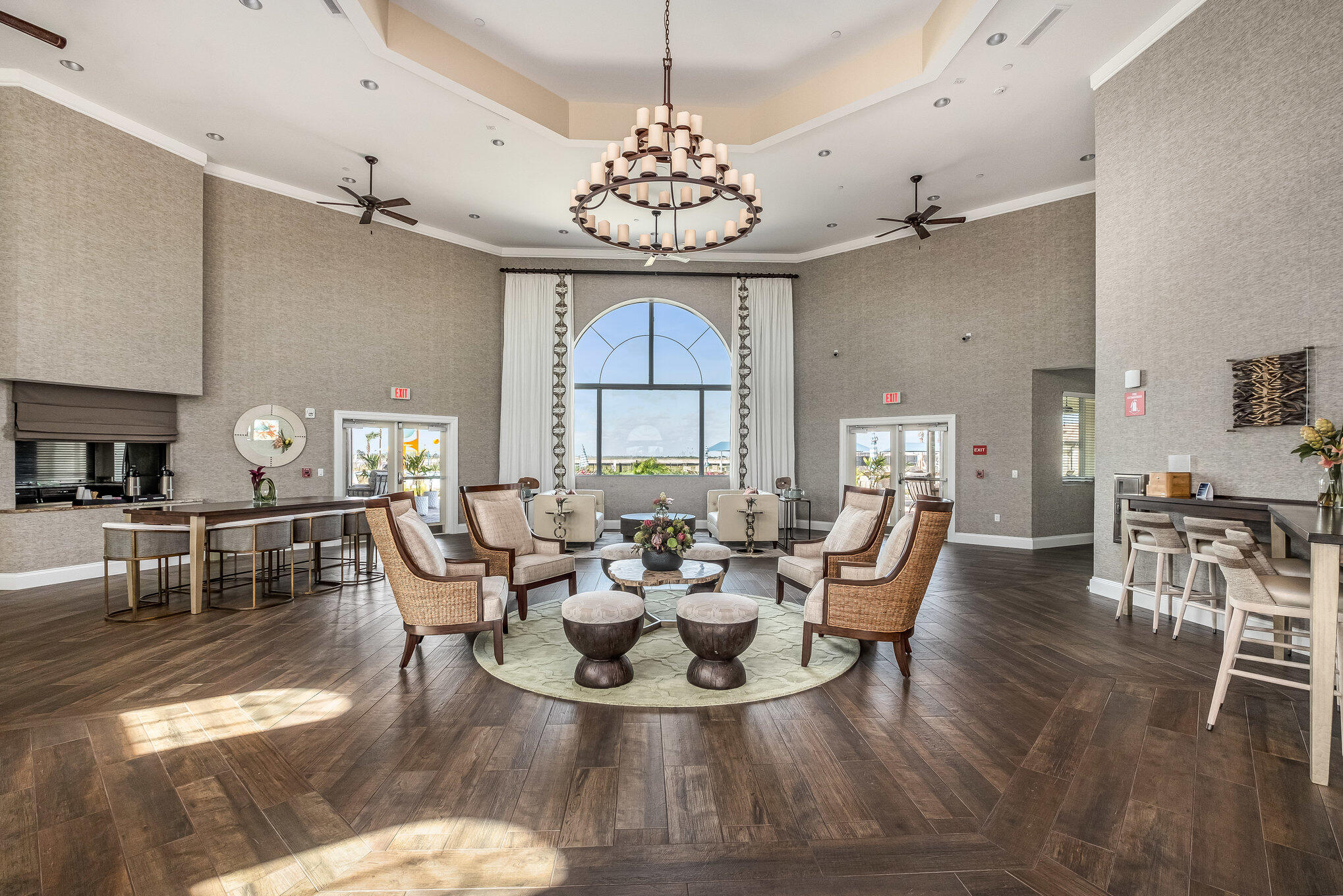 3179 Ribbon Grass Drive Melbourne, FL 32940 - Photo 50 of 52 a view of a dining room with furniture window and wooden floor